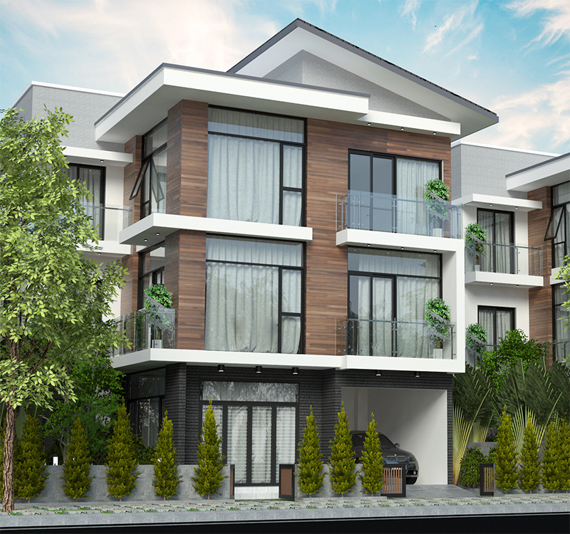 Biệt thự đơn lập Long thới